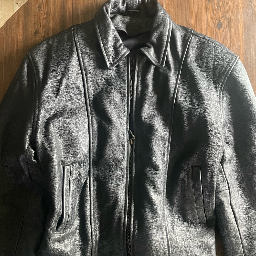 Women’s Black Leather Jacket